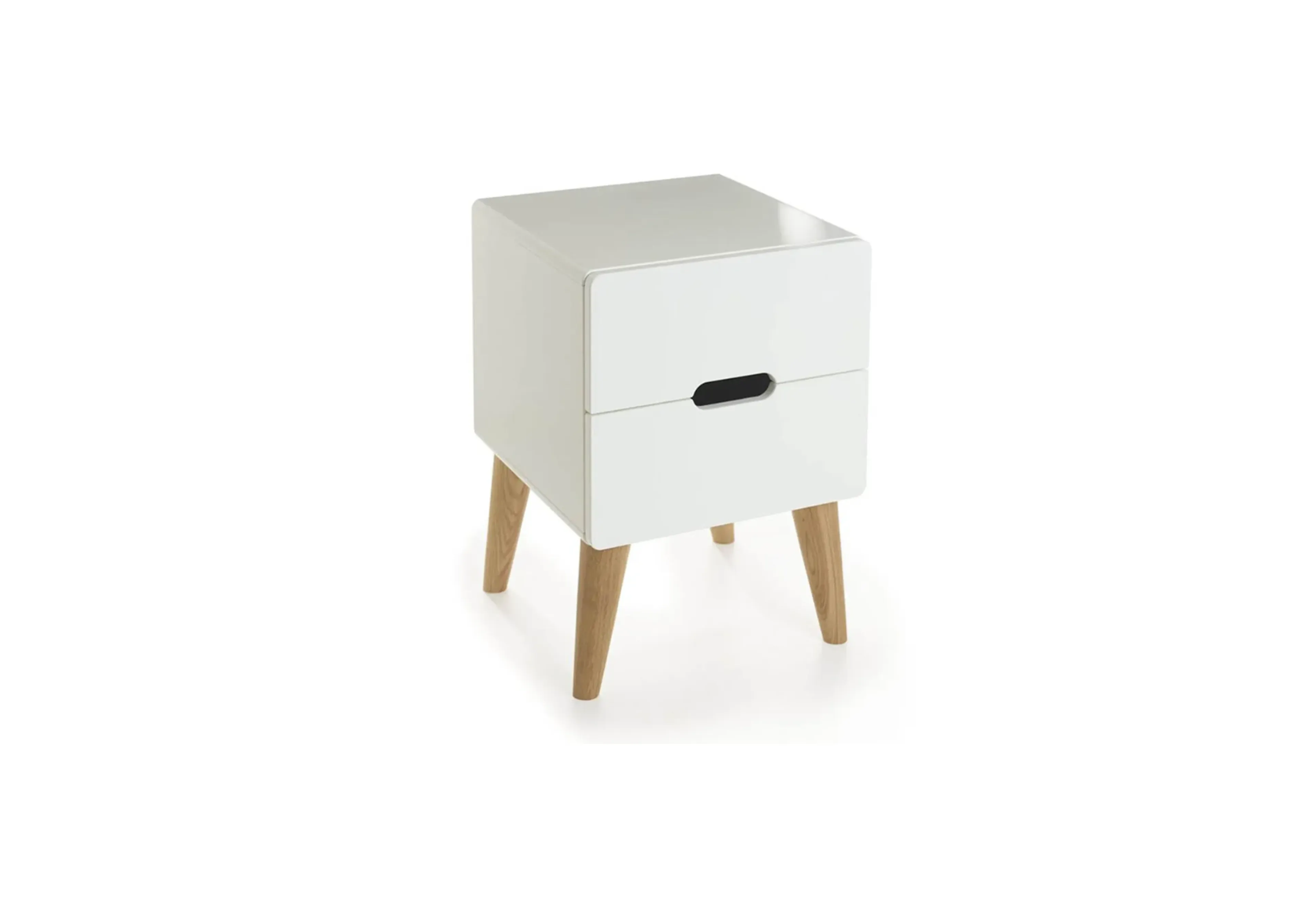 Nachttisch Dansk Weiss